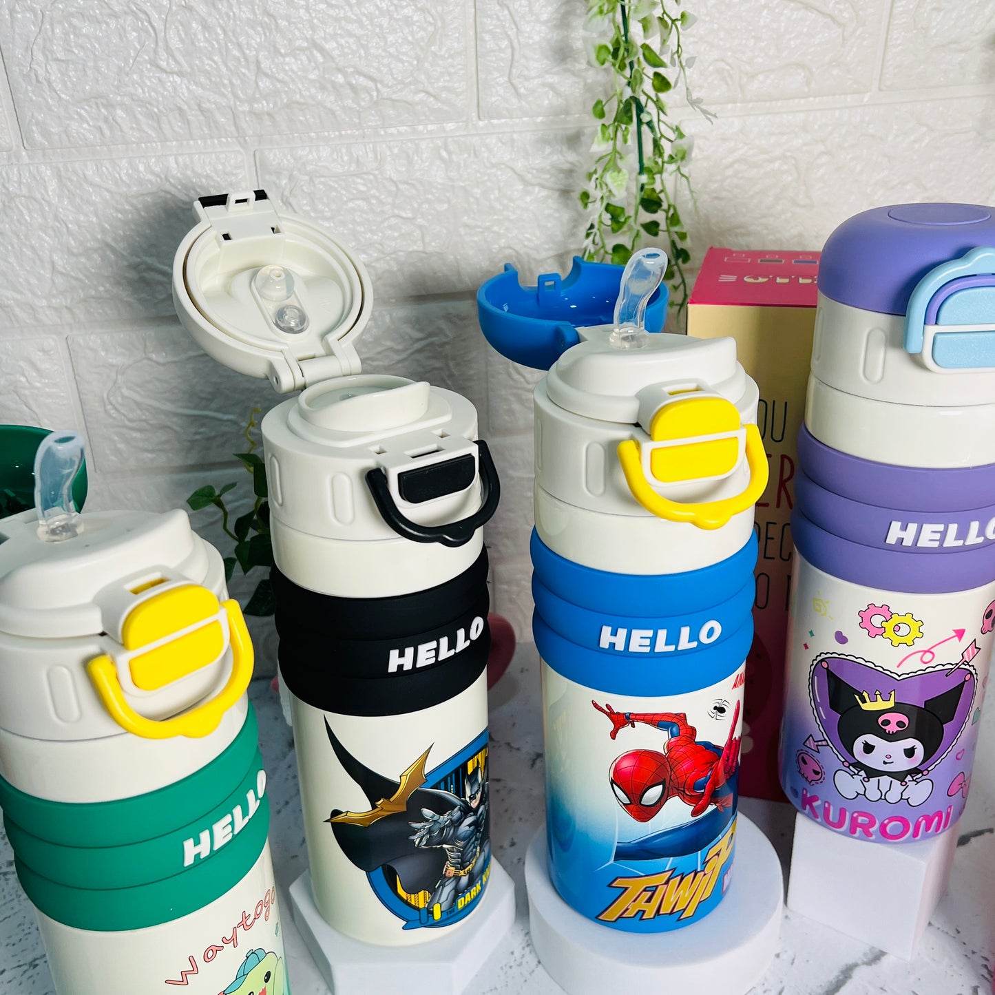 Hello - 2 Way Drink Insulated Bottle | SUS316