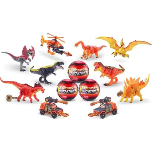 SMALL CLAP - 5 Surprise Volcano Dino Strike