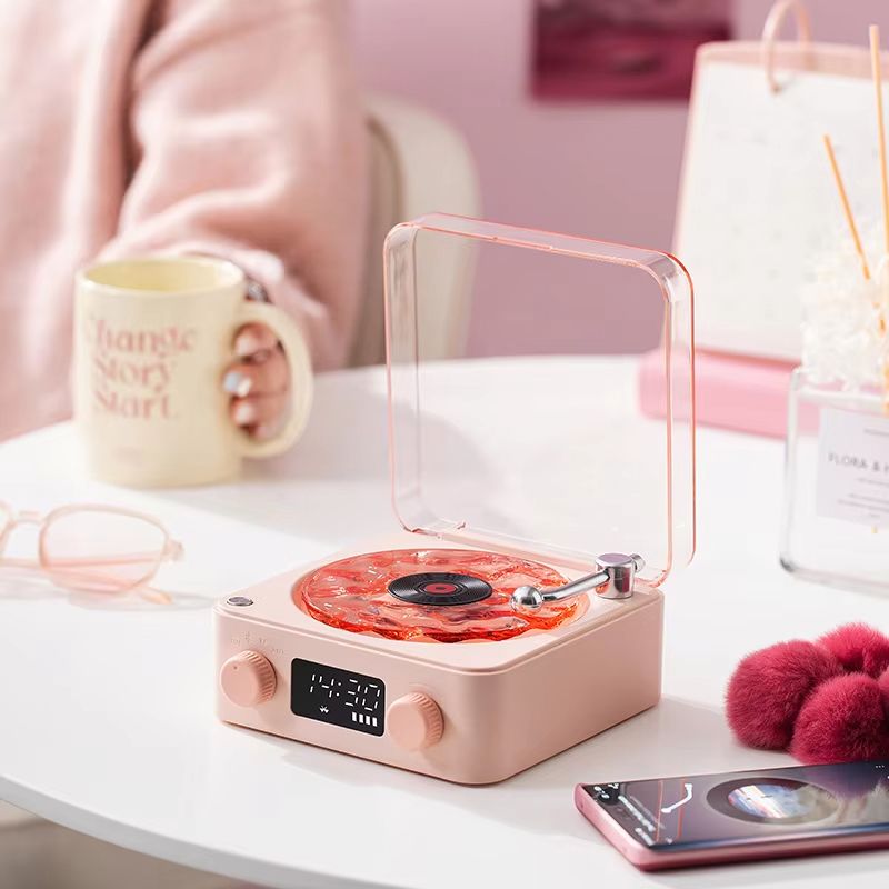 The Waves - Vinyl Player Bluetooth Speaker