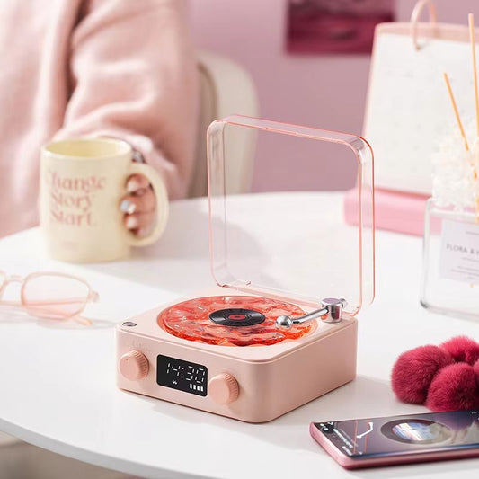The Waves - Vinyl Player Bluetooth Speaker