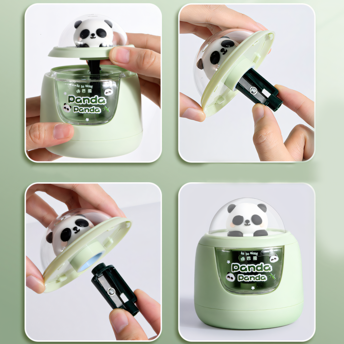 Space-Panda - Electric Pencil Sharpeners