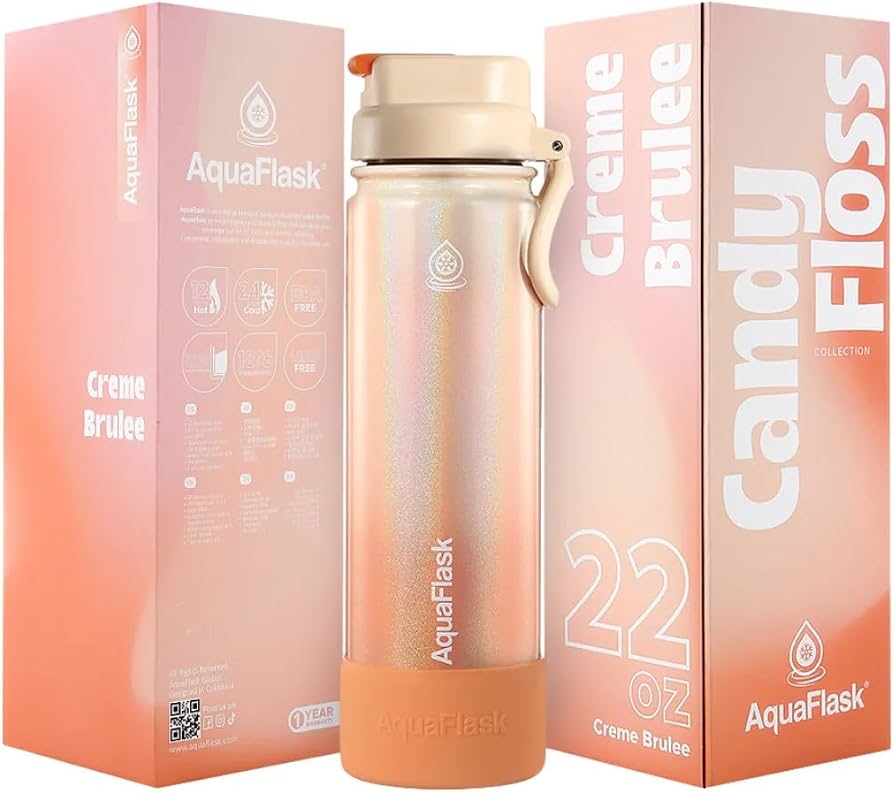 AquaFlask - Candy Floss with Silicone Boot | 22oz