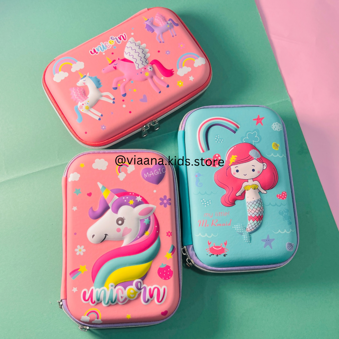 3D Embossed - Cute Stationery Pouch