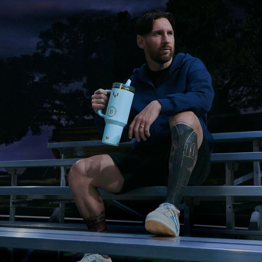 The Messi x Stanley Quencher ProTour Flip Straw Tumbler | 40oz