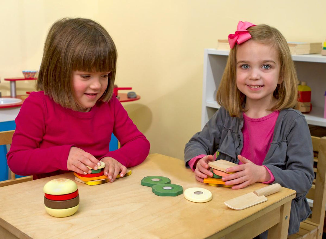 Melissa & Doug - Wooden Sandwich Party Play