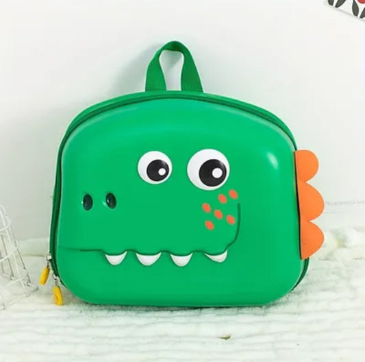 3D Dino Head Travel Backpack