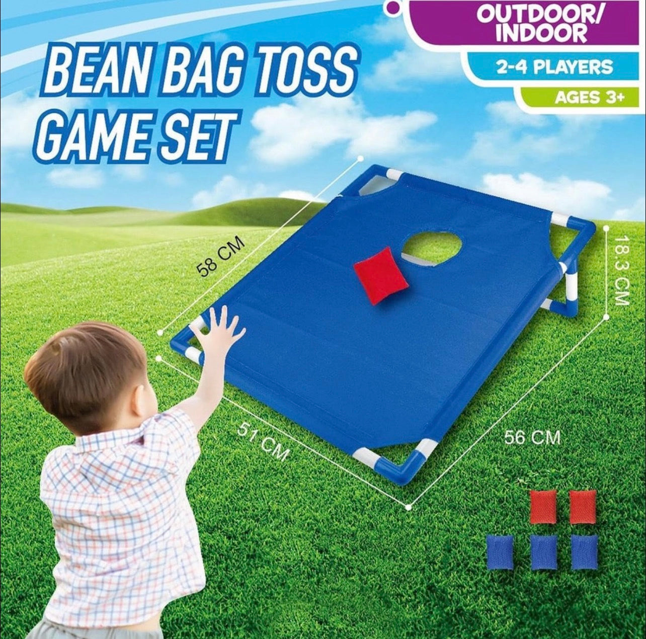 Bean Bag Toss Set Game