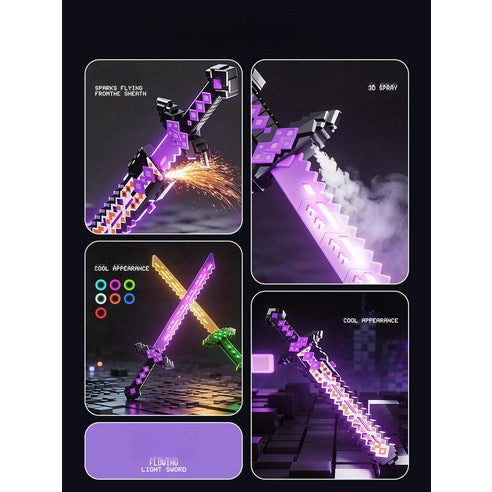 Minecraft - Diamond Spark Lightsaber