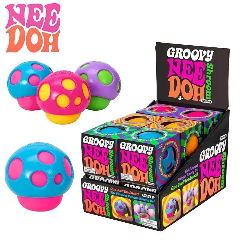 Nee Doh  - Groovy Shroom | 1pcs