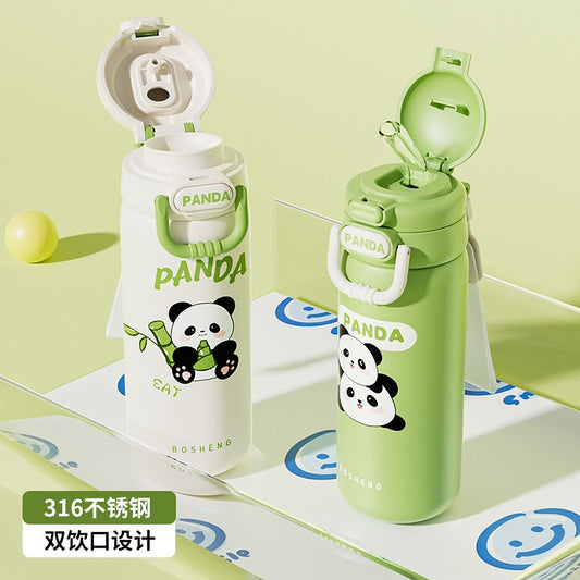 Panda Sippers | 2 Lids | 490ml