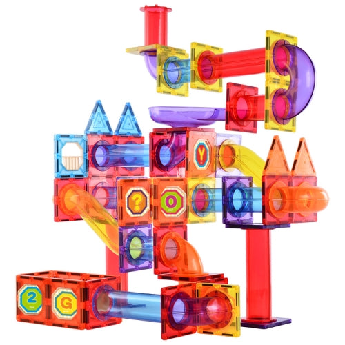 MagBuild - 172pcs Magnetic Marble Run | STEM