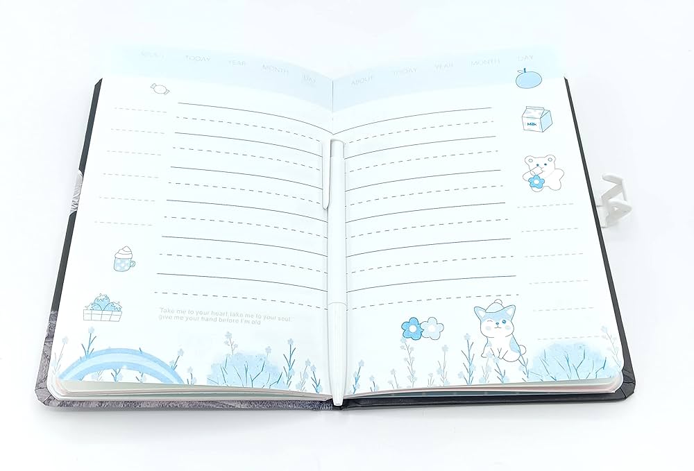 BTS Diary with Passcode Lock