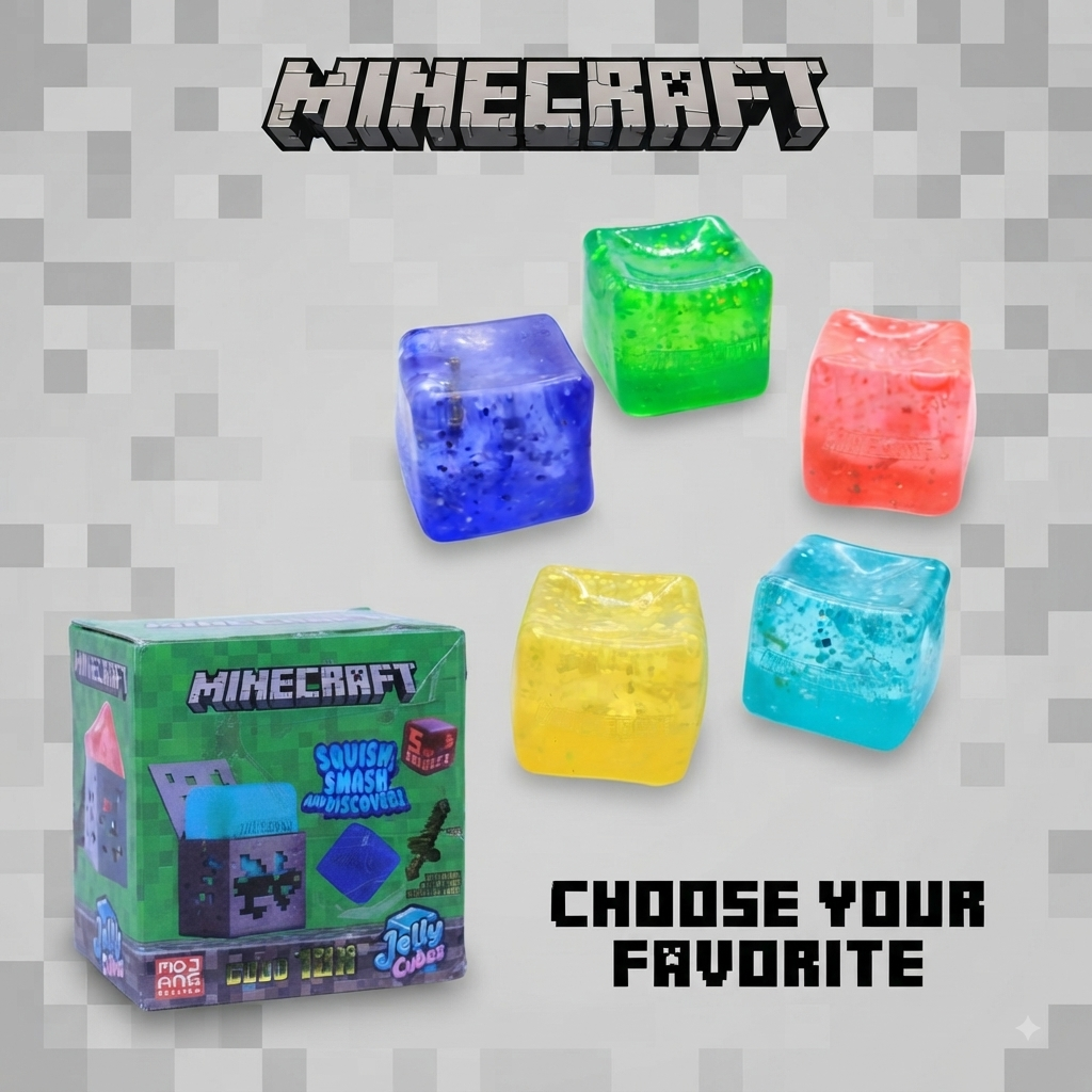 Minecraft - Jelly Cube Fidget Toy | 1pc (25th Aug)
