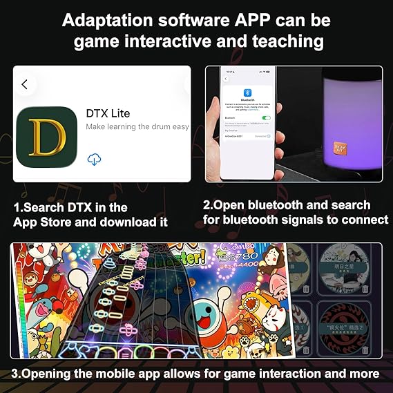 K20 Electronic Air Drum with Sticks