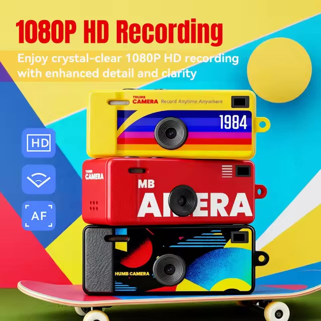 D26 - Retro Thumb Mini Camera