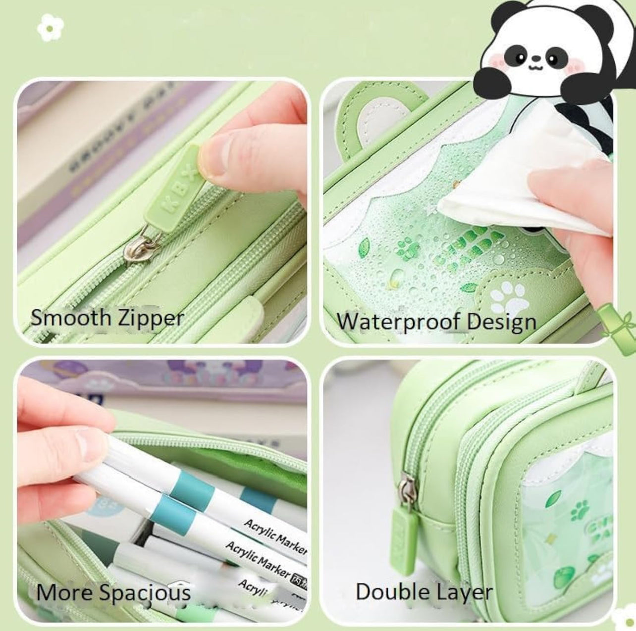 Stationery Organiser | Double Layered Premium Poch