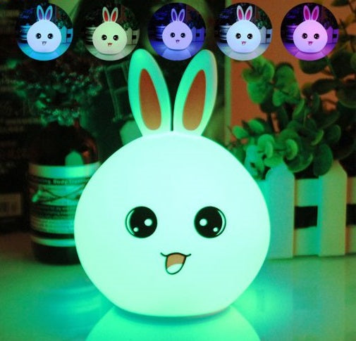 Rabbit Face - Cute Silicone Lamp