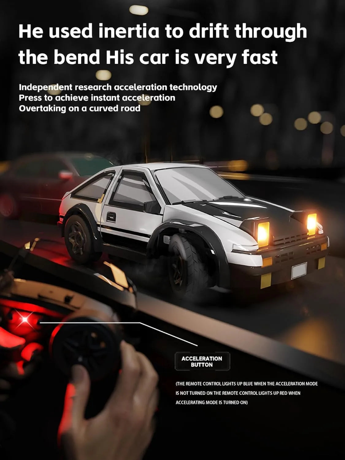 AE86 - Proportional Controlled Drift RC Car