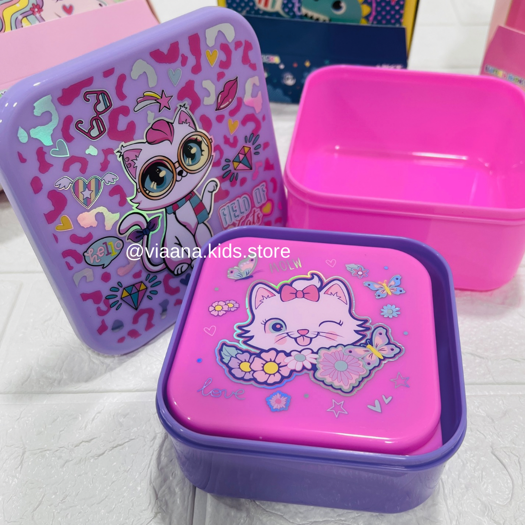 Vest - Lunchbox Set | 4pcs | BPA Free