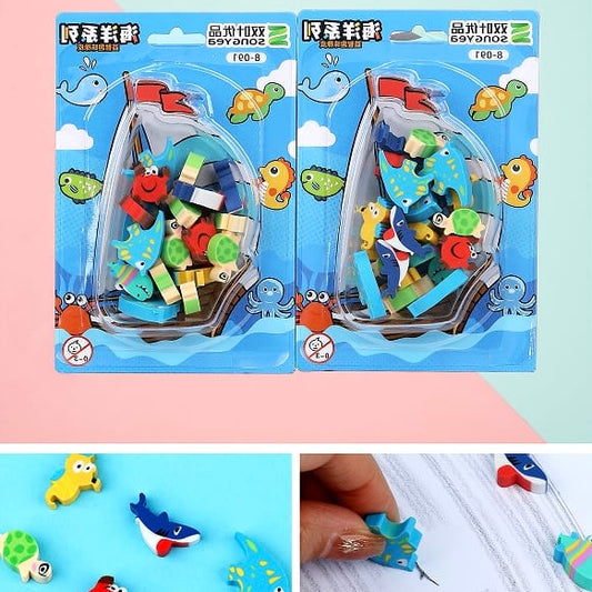 Sea Animals Erasers