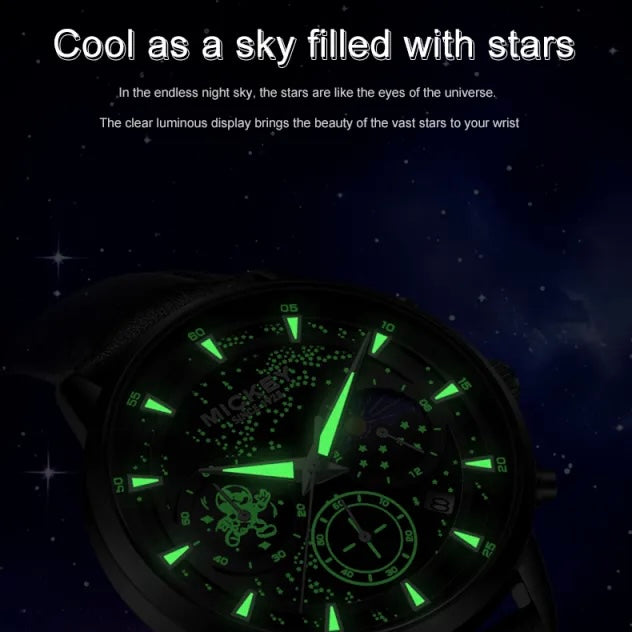 Mickey -  Galaxy Quartz Watch