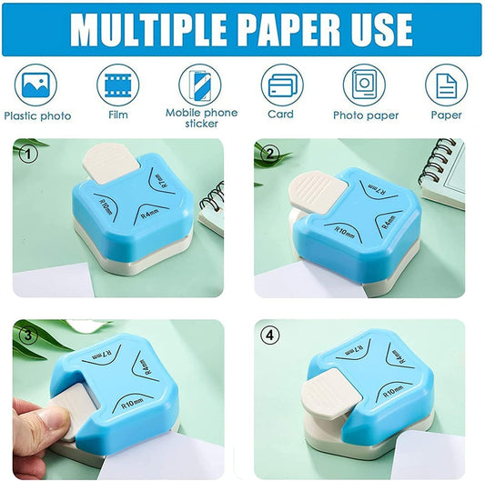 3 in 1 Corner Cutter Punch for DIY Art & Crafts
