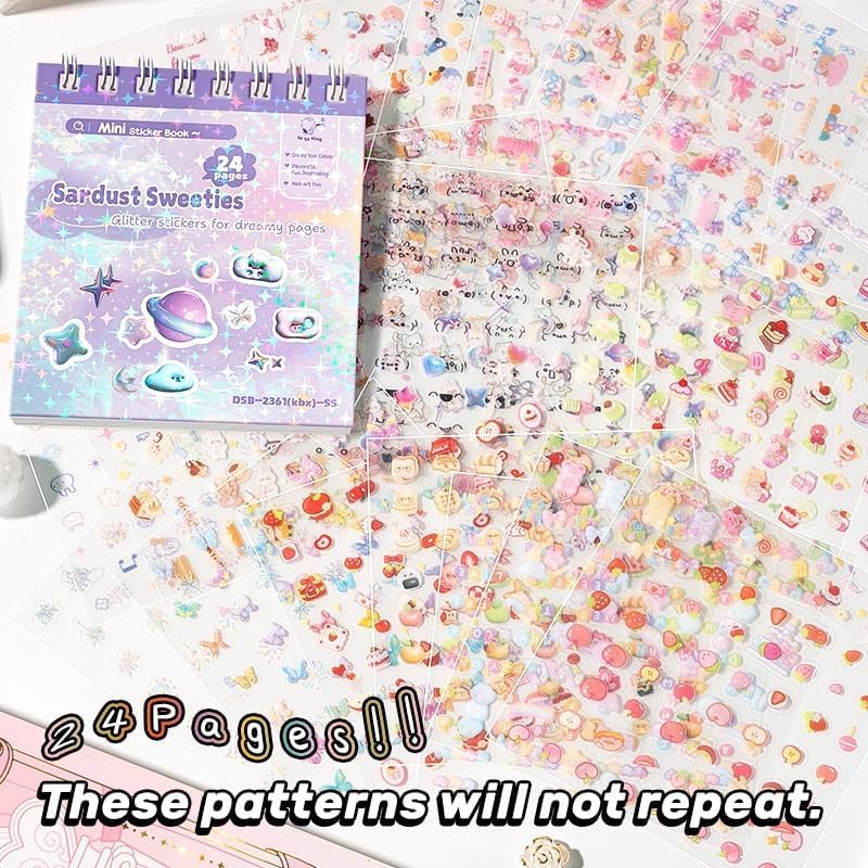 Mini Stickers Books - 72pages