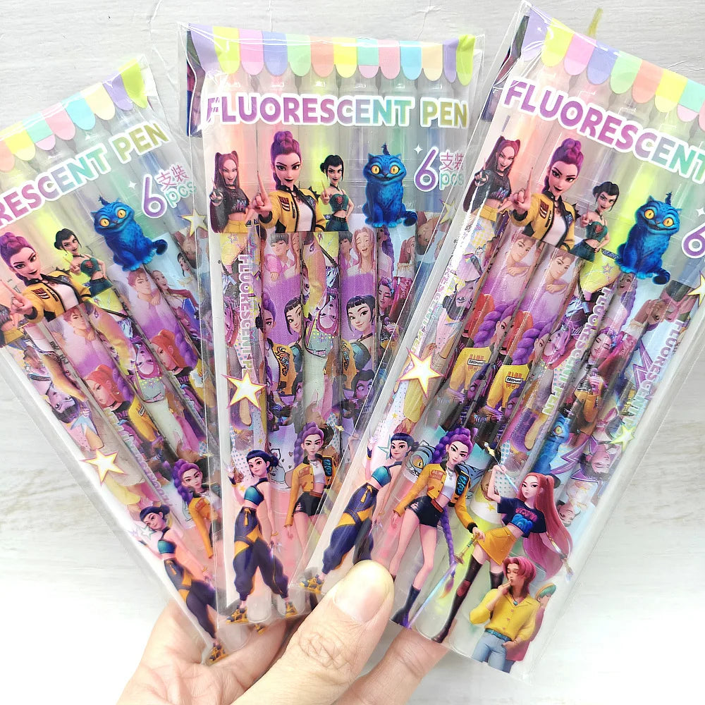 K-Pop - Fluorescent Pens