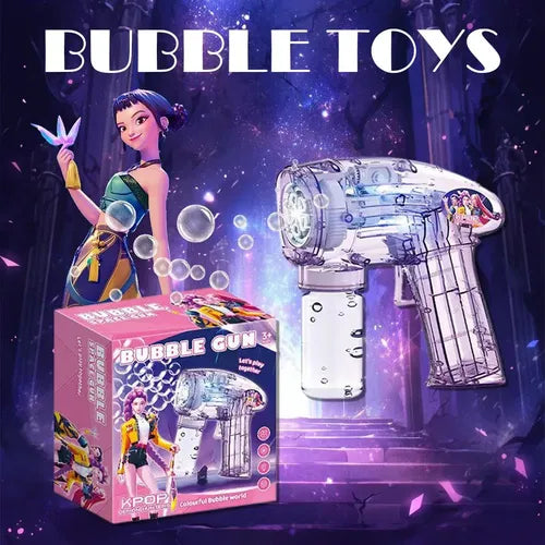K-Pop - Demon Hunters Bubble Gun | Lights