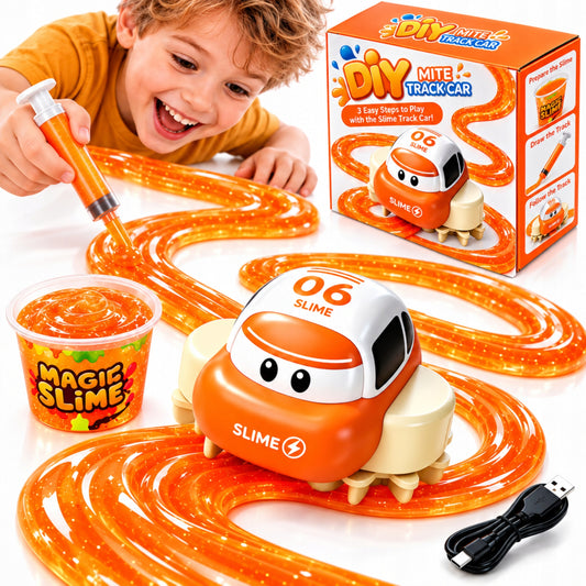 DIY Mite Track Car - Magic Slime