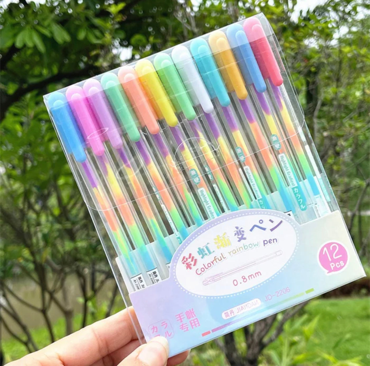 Rainbow Gel Pens