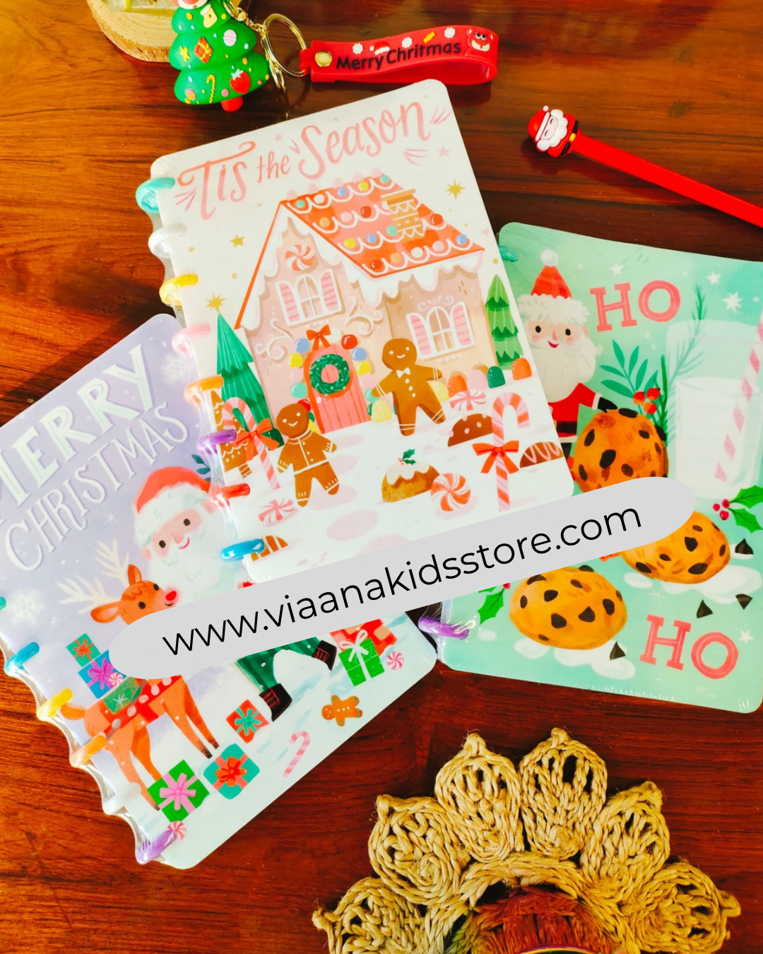 Christmas - Cute Spiral Diary