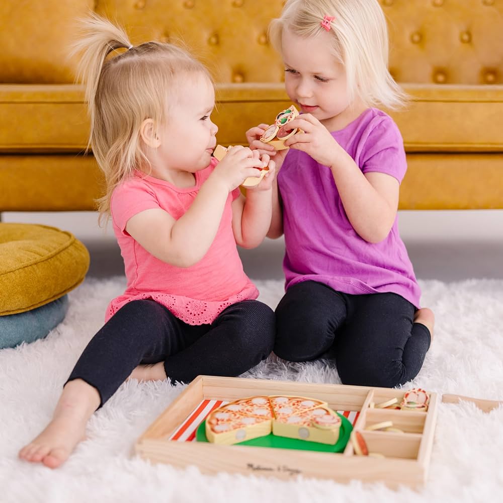 Melissa & Doug - Wooden Pizza Party Play