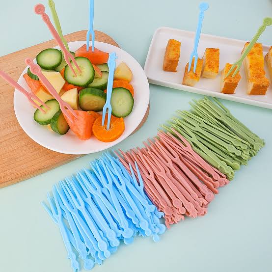 Fruit Fork Picks - Bento Lunch Accessories | 50pcs