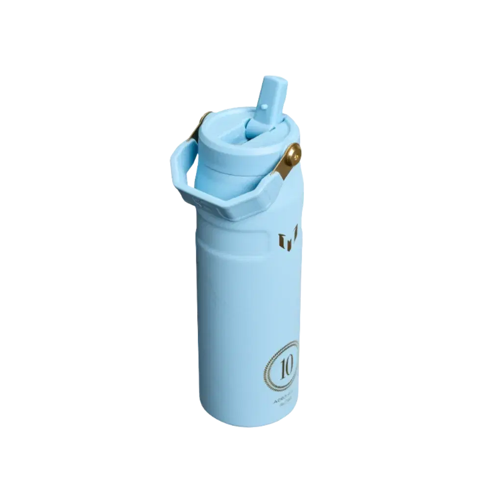 Messi x Stanley 1913 IceFlow™ Flip Straw 2.0 Bottle - Messi Striker Blue