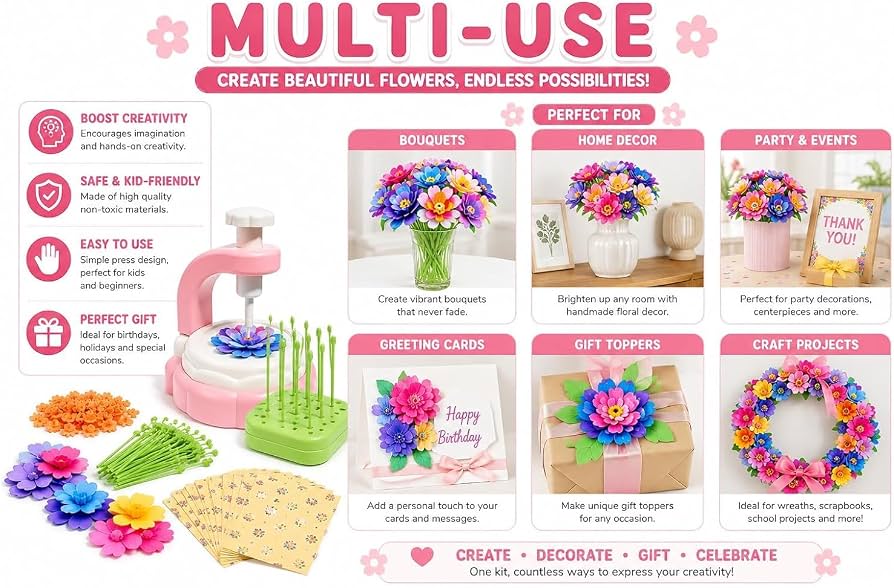 DIY Flower Craft Kit