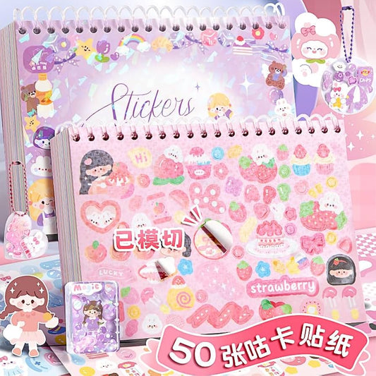 Stickers Book - 50 sheets | 2500 Stickers