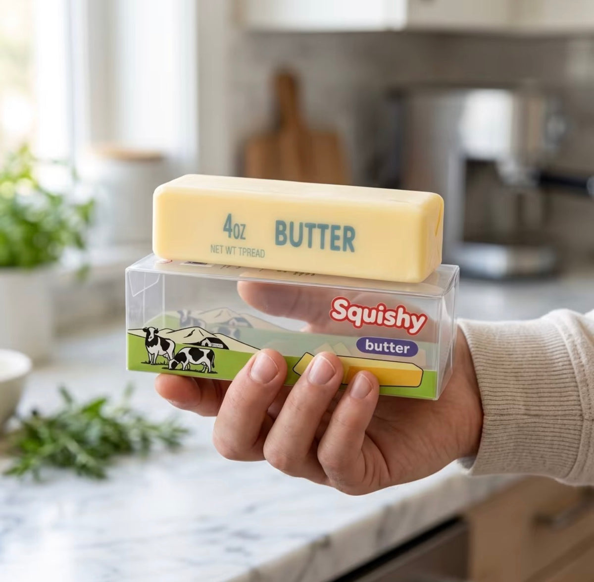 Crispy Butter - Satisfying Squishy Toy | 1pcs