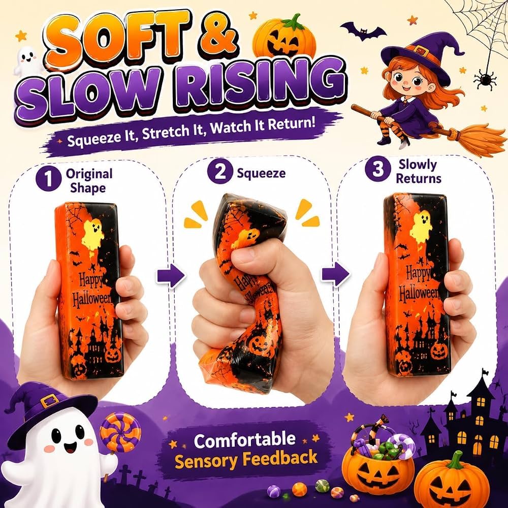 Halloween Slow Rising Butter Squishy - 1pc
