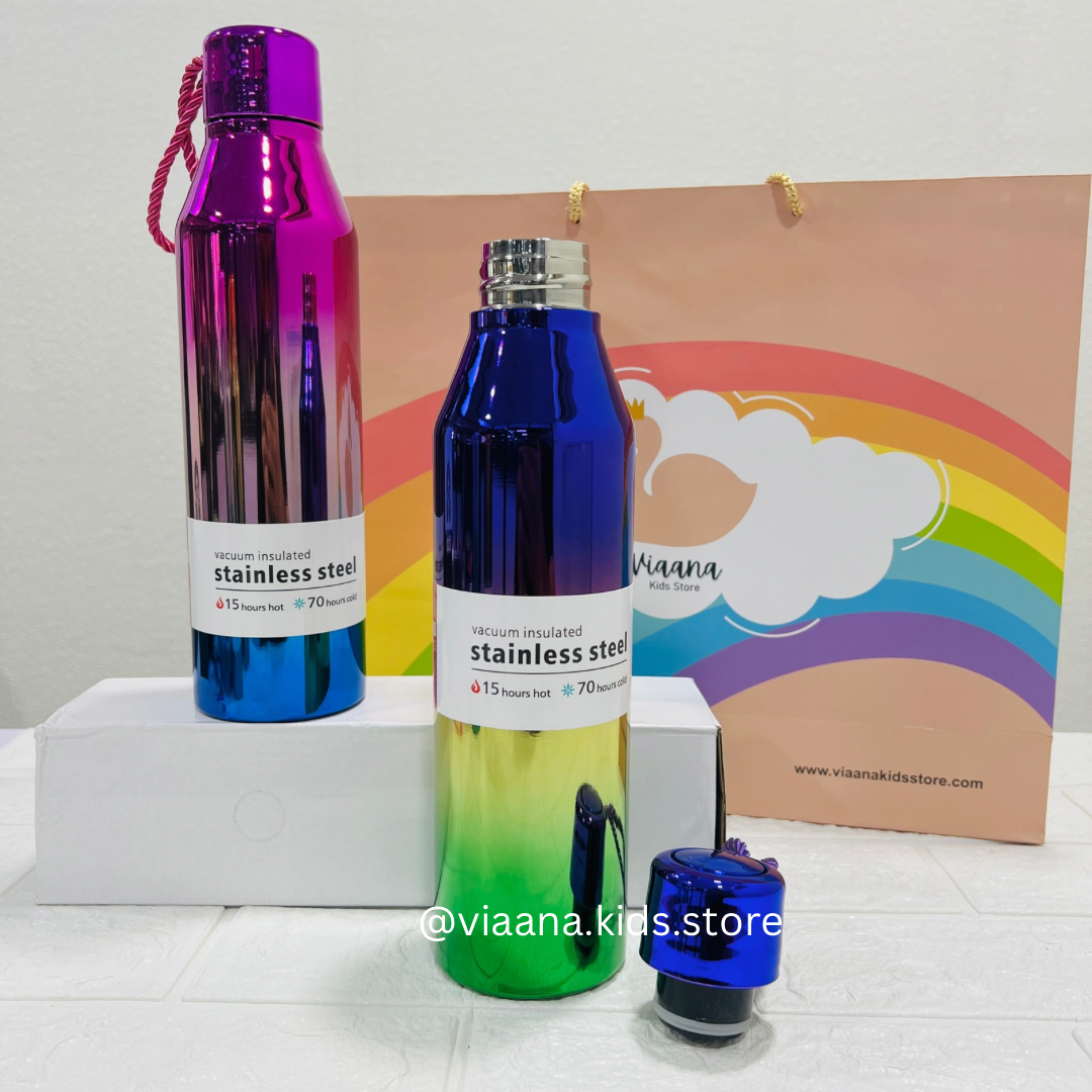 Holographic Slim Bottles - 750ml | Hot-Cold