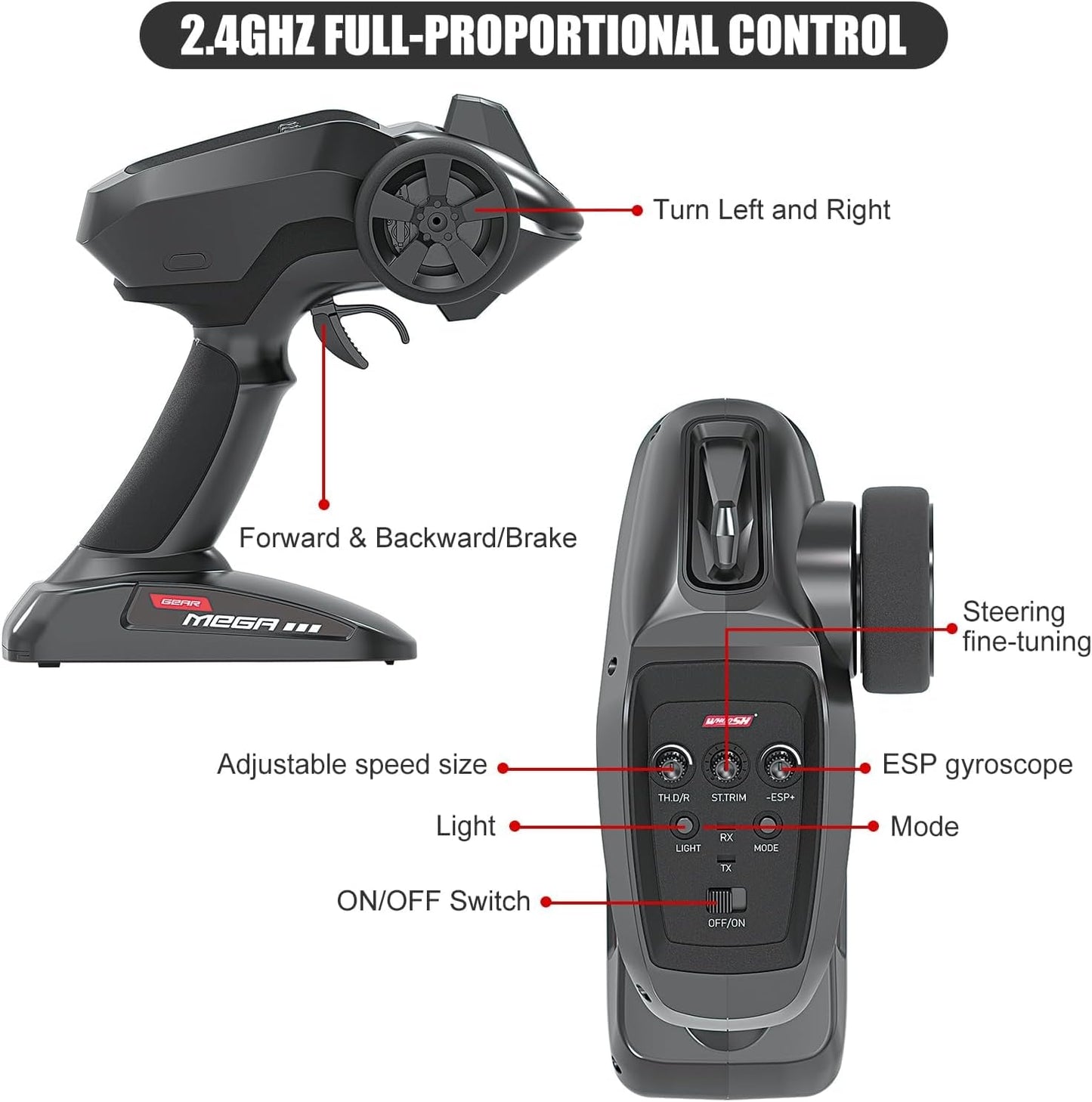 Whoosh Retro 1:16 | Street Line - 50kmph