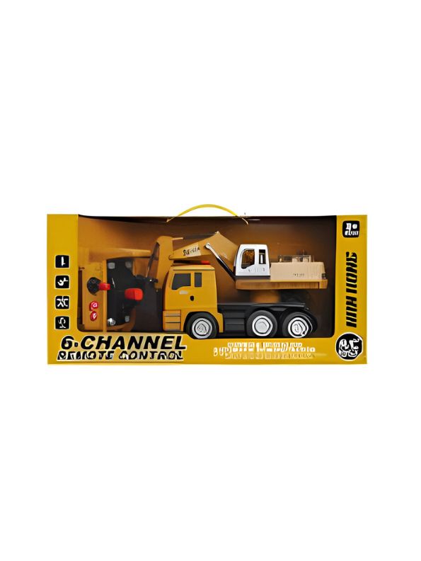 Excavator Truck - R/C Controlled 6 Channel Engineering