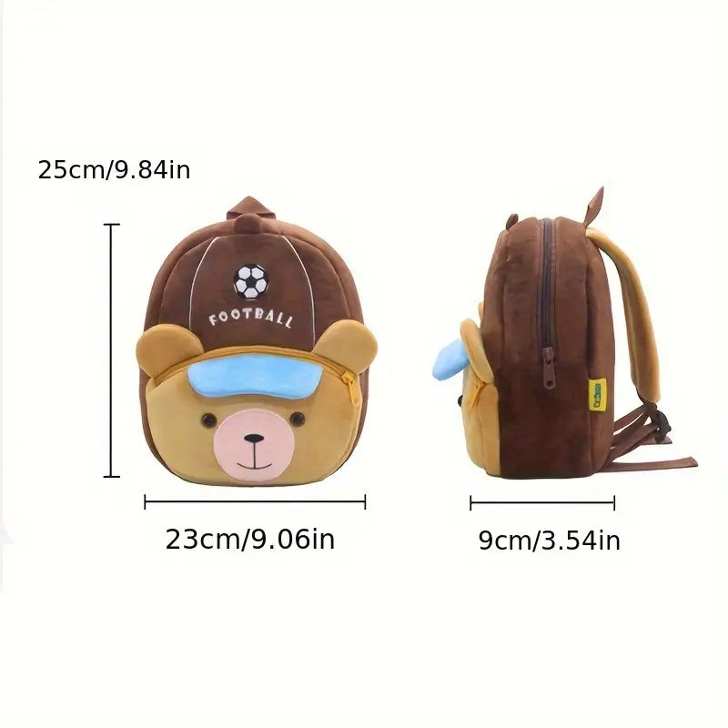 Sporty Animals - Plush Backpacks