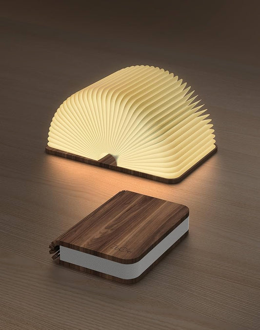 Wooden Book Lamp - 3 Modes