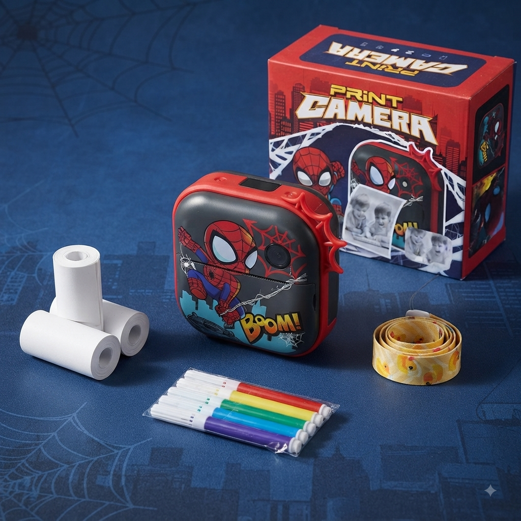 Spider-Man | Instant Print Camera 📸 🕷️ 🕸️