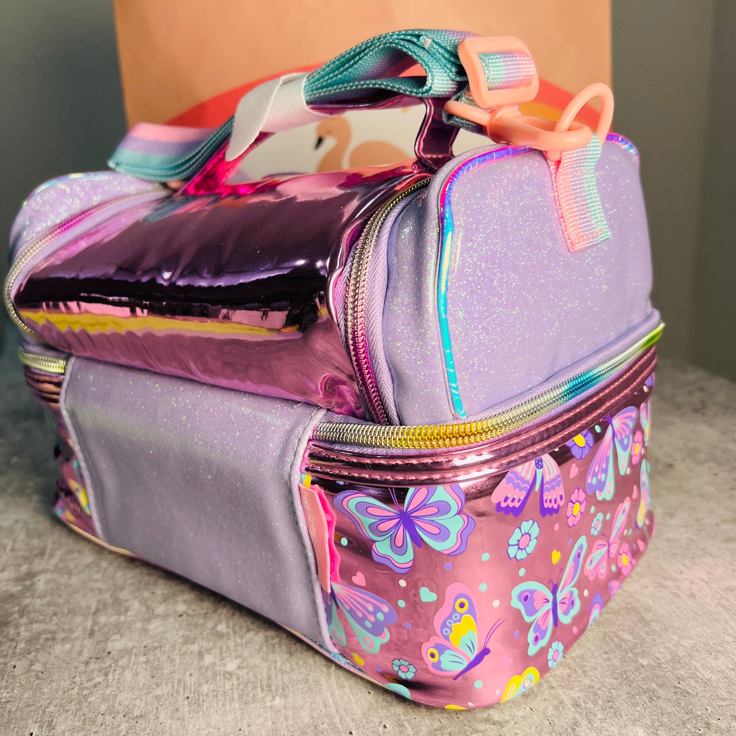 Multipurpose Double Decker Insulated Bag For Kids - Luxury Quality