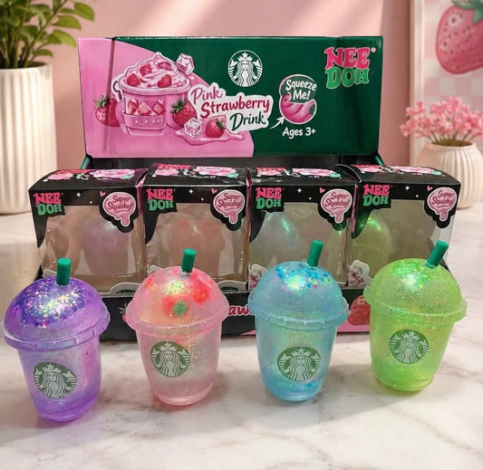 Nee Doh Pink Strawberry Drink - 1pc