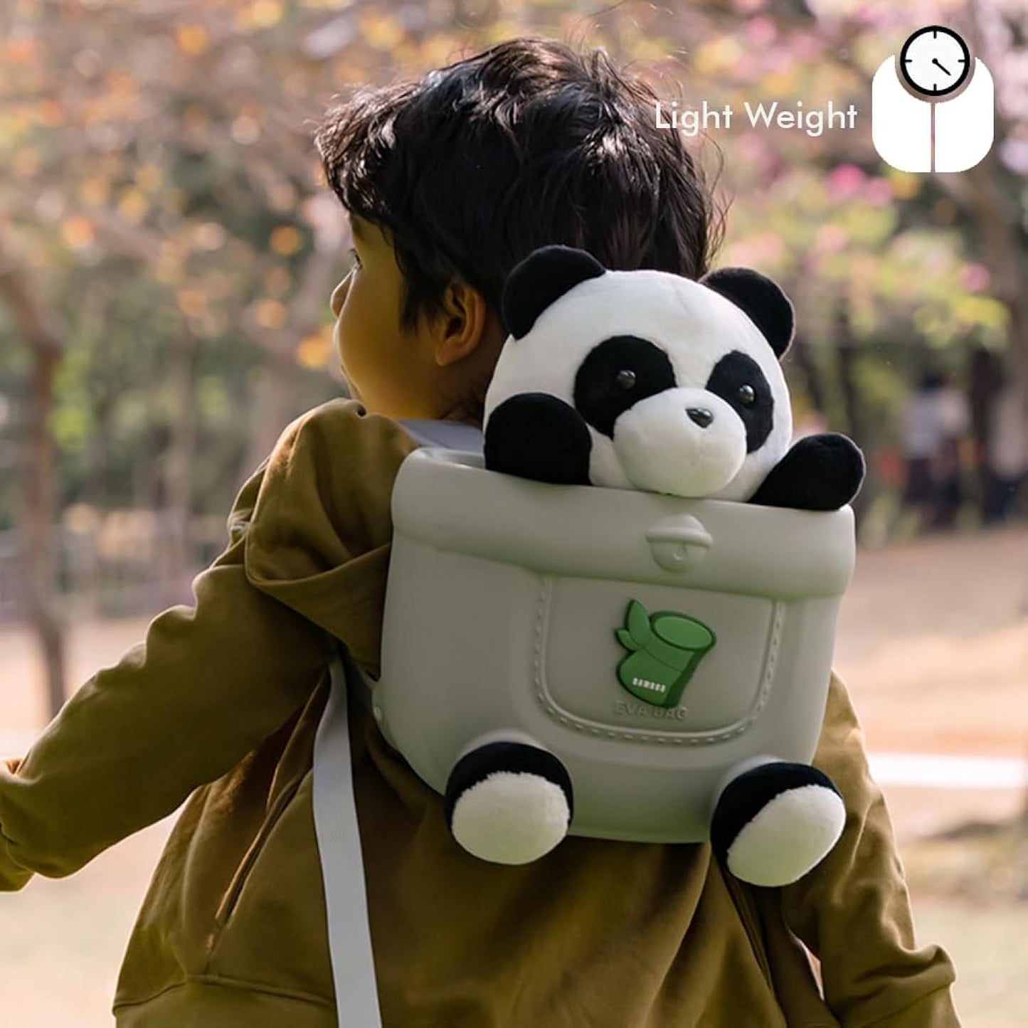 Little Panda - EVA Backpack with Soft Toy
