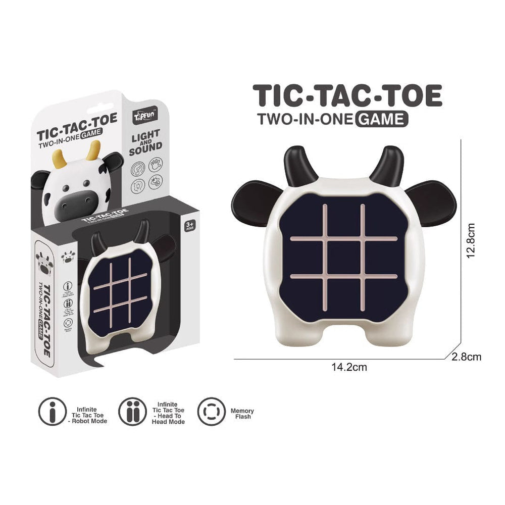 3D Animal Shaped Electronic Tic Tac Toe & Memory Game