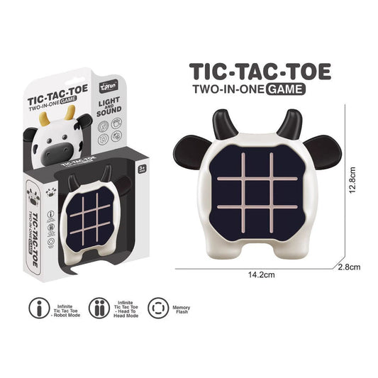 3D Animal Shaped Electronic Tic Tac Toe & Memory Game